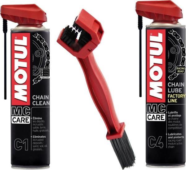 YENİ C1 + C4 + FIRÇA ZİNCİR BAKIM SETİ - Image 1