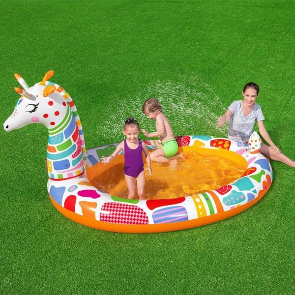 Sole Pompalı 53089, Zürafa Temalı, Su Püskürten Havuz - Image 1