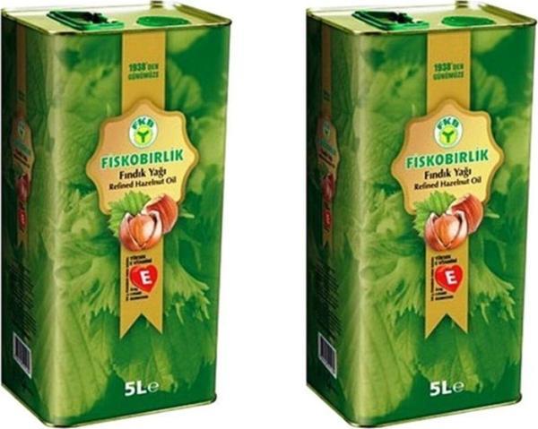 Fiskobirlik Fındık Yağı 5x 2 Adet - Image 1