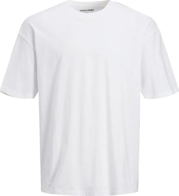 Jack&Jones 12253993 Jorgrand Oversize Tee Ss Crew Neck Blk Beyaz - Image 1