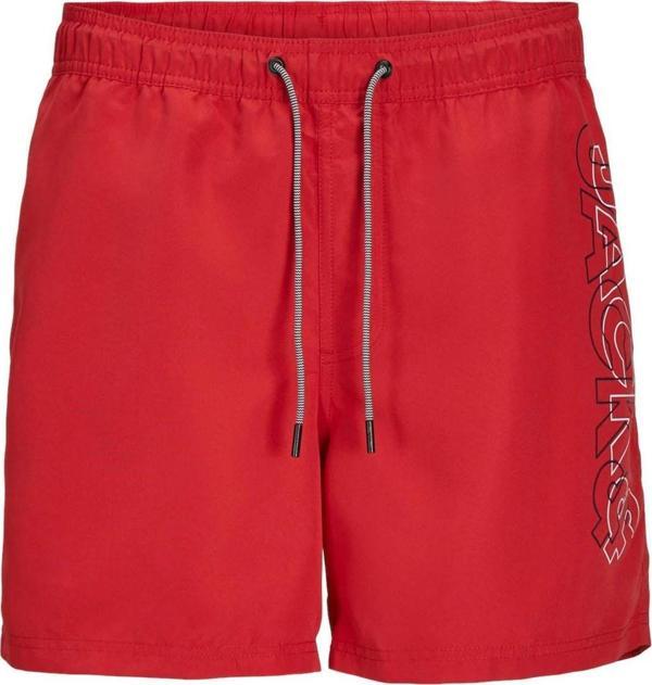 Jack&Jones 12253118 Jpstfiji Jjswim Double Logo Sn Ly Kırmızı - Image 1