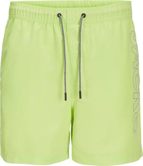 Jack&Jones 12253118 Jpstfiji Jjswim Double Logo Sn Ly Yeşil - Image 1