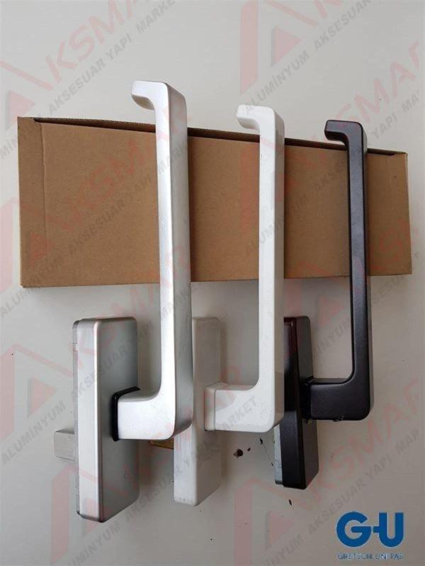 Aluminyum Tam Otomatik Sürme Için Kapı Kolu -sol Gri - Image 1