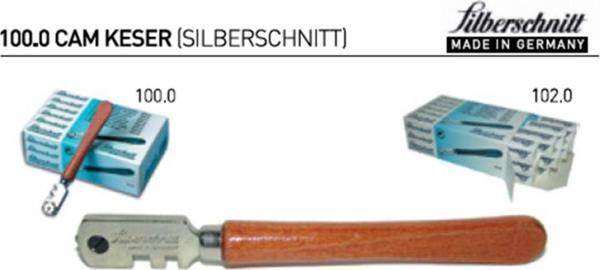 Bohle Silberschnitt Ahşap Saplı Cam Kesme Elması - Image 1
