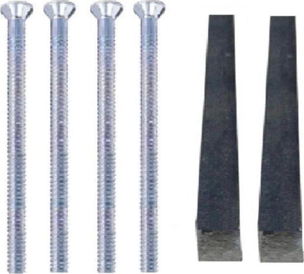 Kapı Kolu Demiri Ve Vida Seti (2 Adet Kapı Için Takım) - Image 1