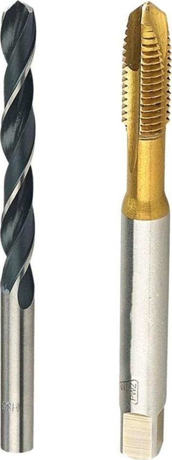 Gfb M2.5 Titan Kaplı Düz Kılavuz 2Mm Hss Matkap Ucu - Image 1