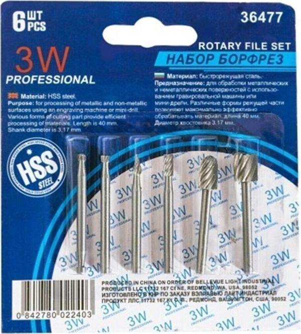 Frt Gravür Oyma Freze Ucu Seti Hss 6 Parça Dremel Uyumlu - Image 1