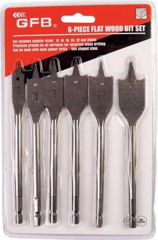 Gfb 6 Parçalı Yaprak Matkap Ucu Takımı - Image 1