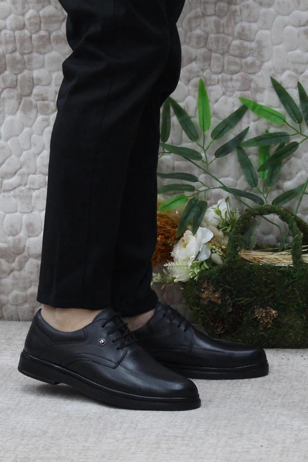 Pierre Cardin 6715 Siyah Comfort  Ürün Hakiki Deri Erkek Ayakkabı - Image 1