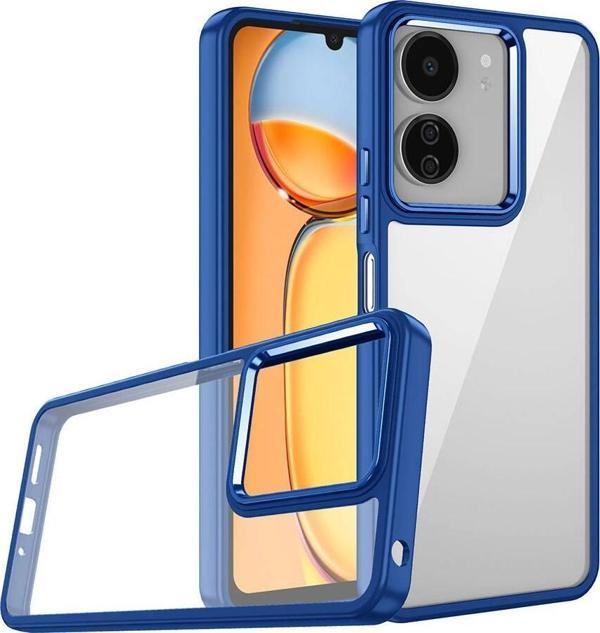 Xiaomi Poco C65 Kılıf Kamera Korumalı Mat Renkli Silikon - Image 1
