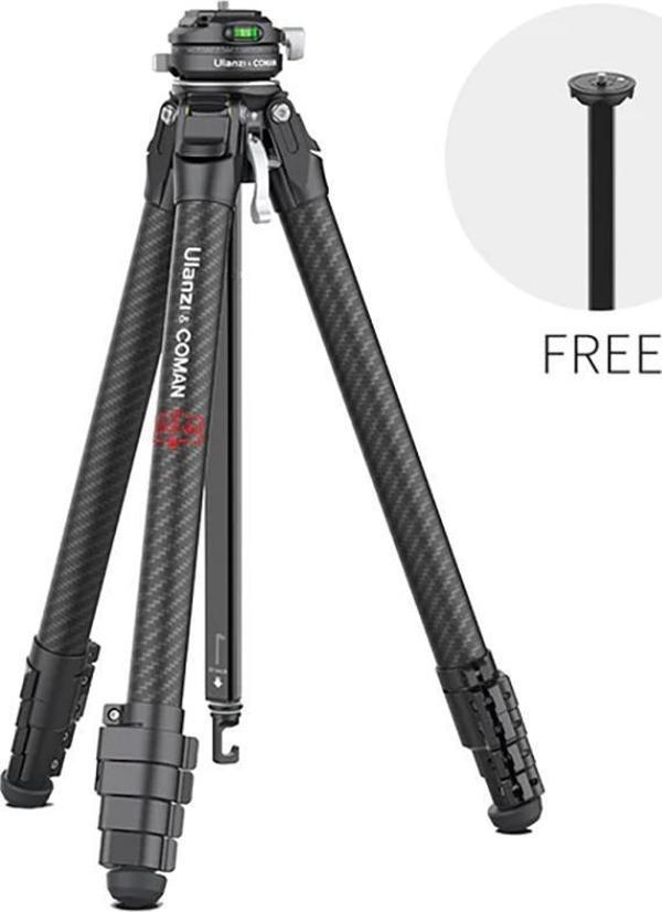 Ulanzi & Coman Zero F38 Quick Release Travel Tripod - Image 1