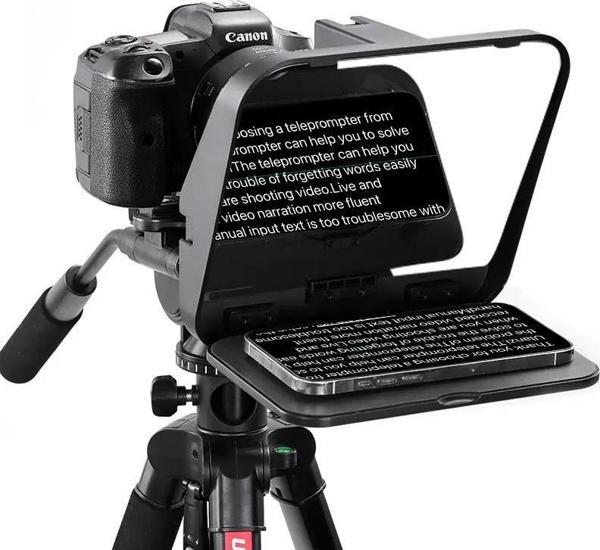 Ulanzi RT02 Tabletler ve Akıllı Telefonlar İçin Uzaktan Kumandalı Universal Teleprompter - Image 1