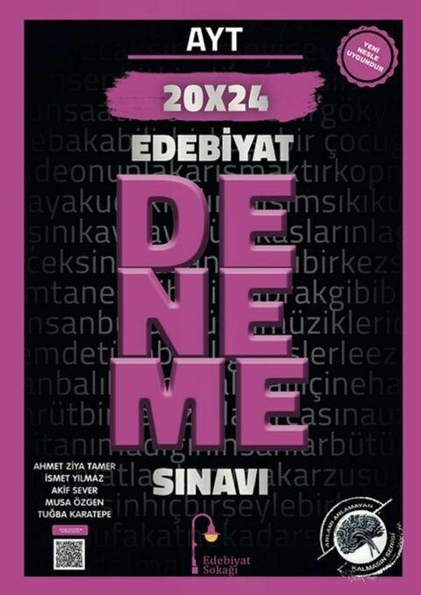 Edebiyat Sokağı AYT Edebiyat 20 x 24 Deneme Sınavı - Image 1