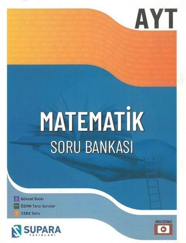 Supara YKS AYT Matematik Soru Bankası Video Çözümlü Supara Yayınları - Supara Yayınları - Image 1