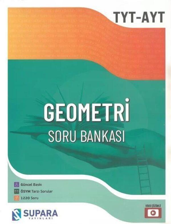 Supara YKS TYT AYT Geometri Soru Bankası Video Çözümlü Supara Yayınları - Supara Yayınları - Image 1