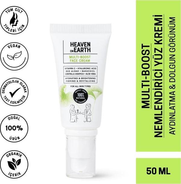 Hyalüronik Asit Vitamin C Içeren Cilt Tonu Eşitleyici Aydınlatıcı Nemlendirici Yüz Kremi - Image 1