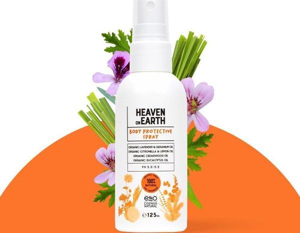 Vegan %100 Doğal Organik Yenidoğan Bebek Çocuk Vücut Koruyucu Sprey Limon Okaliptüs 125ml - Image 1