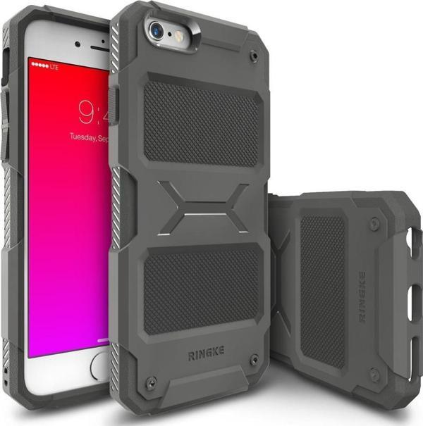 Ringke Rebel iPhone 6S Plus/6 Plus Kılıf Orjinal - Gray - Image 1