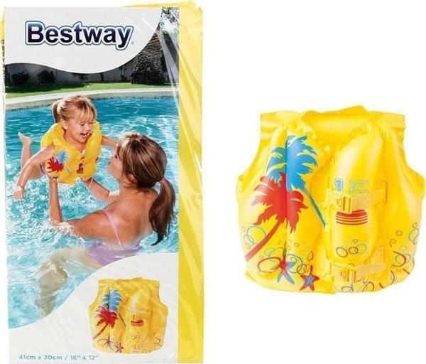BESTWAY CAN YELEĞİ 41x30cm SARI (32069) - Image 1