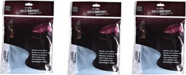 , The Solution , Microfiber Havlu , Bez Temizlik Bezi , 30x40 Cm - 3 Adet - Image 1
