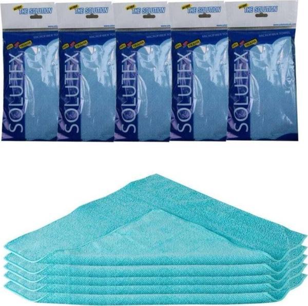 , The Solution , Microfiber Havlu , Bez Temizlik Bezi , 30x40 Cm - 5 Adet - Image 1