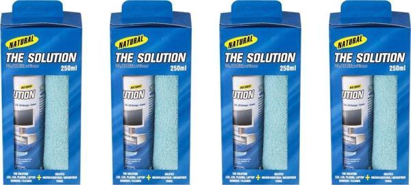 The Solution Ekran Temizleme Seti – 250 ml Temizleyici - 4 Adet - Image 1