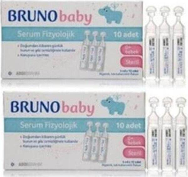 Bruno Baby Bruno Serum Fizyolojik 5 Ml 10 Flakon 2 Adet - Image 1