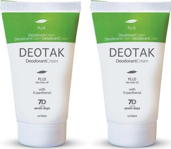 Deotak Krem Deodorant Plus 35 Ml X 2 Adet - Image 1