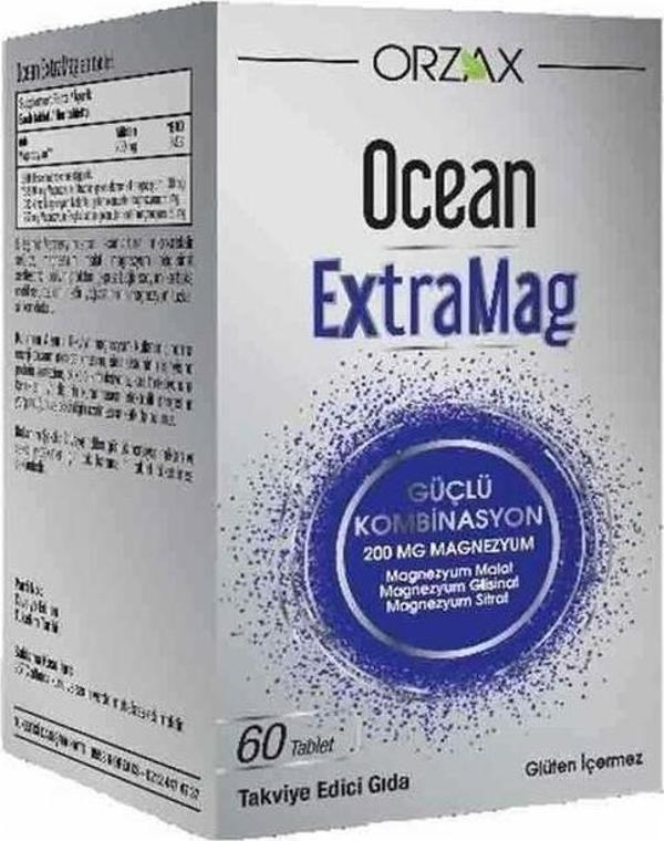 Ocean Orzax Extramag Üçlü Kombinasyon 60 Tablet - Image 1