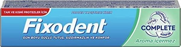 Fixodent Complete Diş Protez Yapıştırıcı Krem 47 Gr Aroma Içermez - Image 1