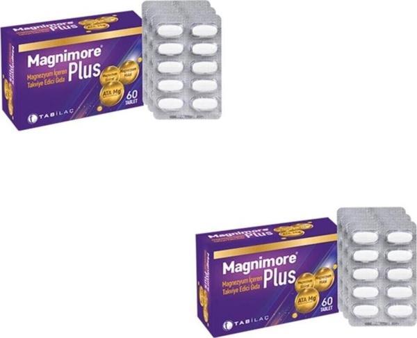 Magnimore Plus 60 Tablet X2 Adet - Image 1
