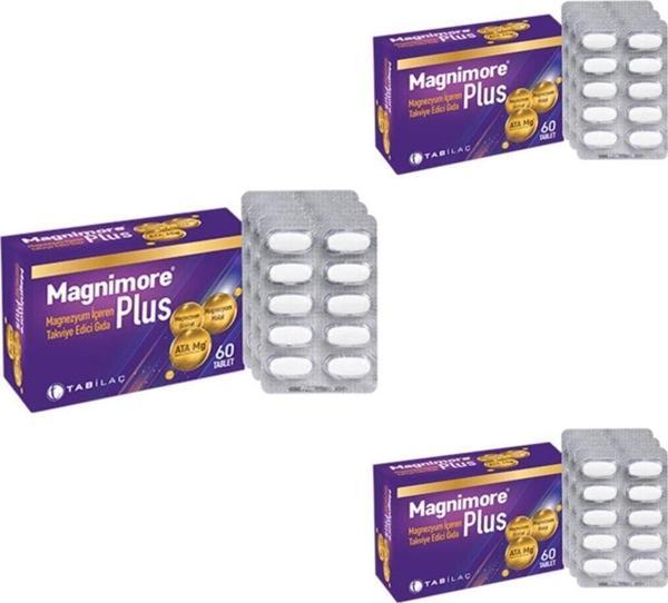 Magnimore Plus 60 Tablet X3 Adet - Image 1