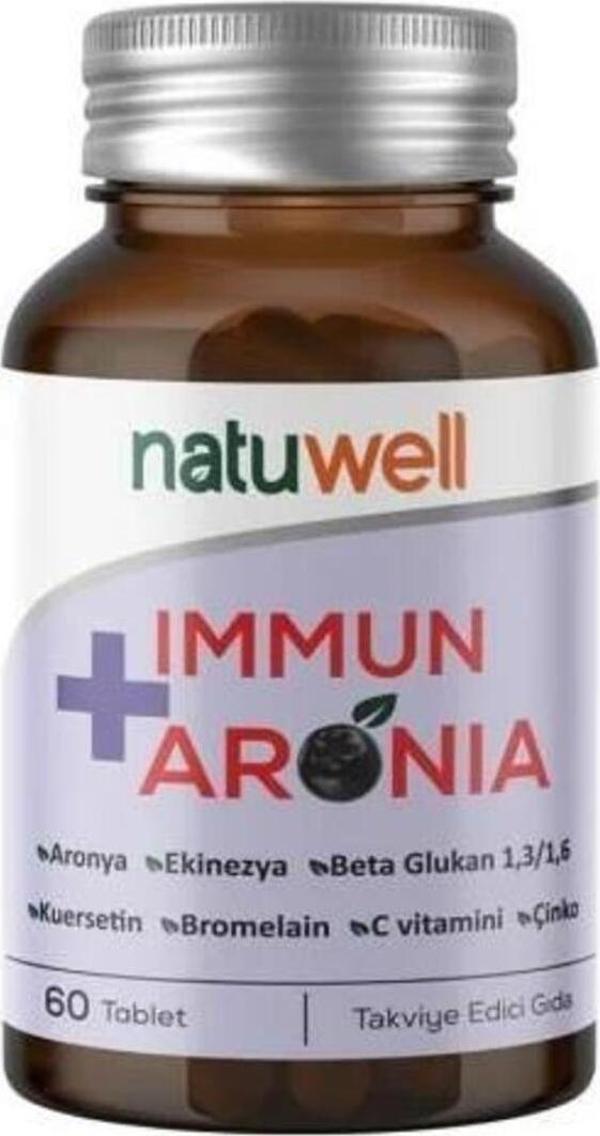Natuwell Immun Aronia 60 Tablet - Image 1