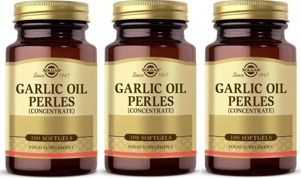 Solgar Garlic Oil 100 Kapsül 3 Adet - Image 1