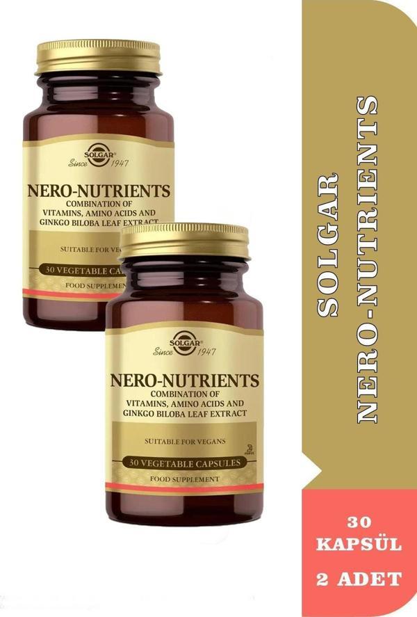 Solgar Nero Nutrients 30 Tablet 2 Adet - Image 1