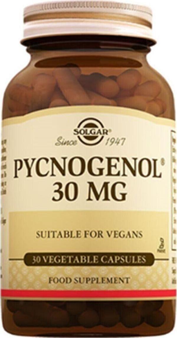 Solgar Pycnogenol 30 Mg 30 Kapsül - Image 1