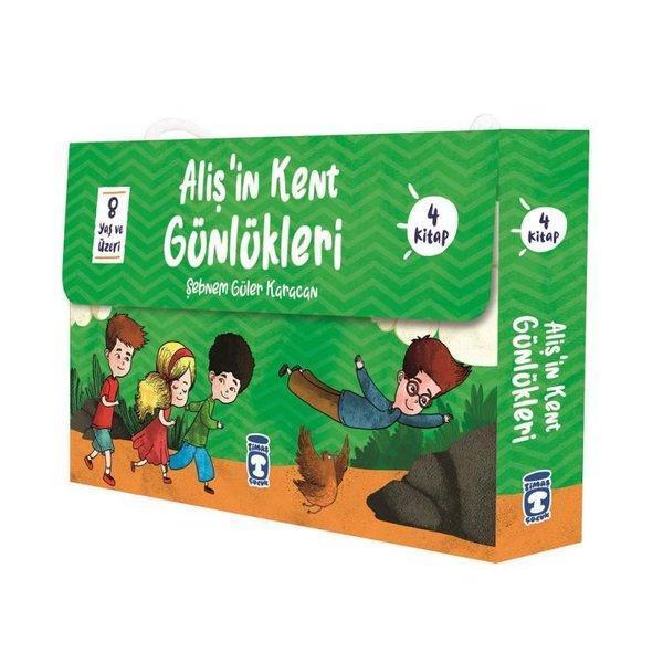 Alişin Kent Günlükleri Seti - 4 Kitap Takım - Timaş Çocuk - Image 1