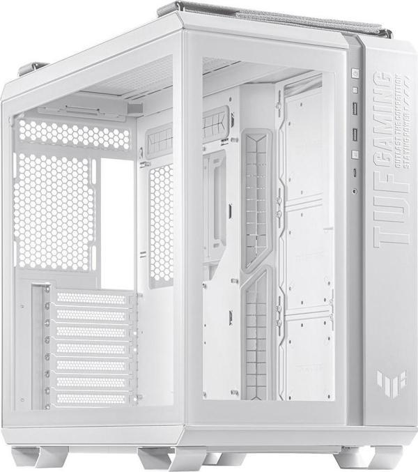 ASUS TUF GAMING GT502 V2 Panaromik Temperli Cam  Beyaz ATX Gaming Kasa - Image 1