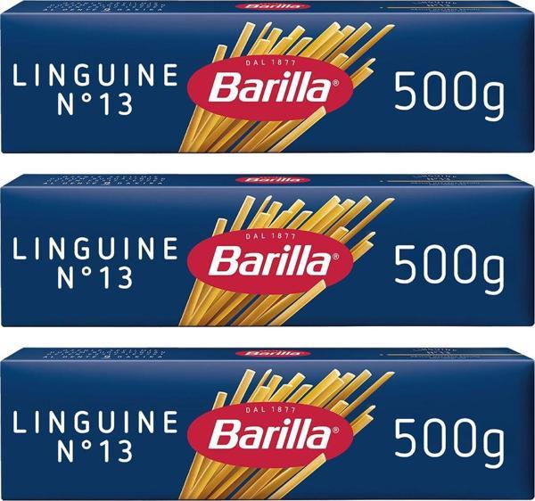 Barilla Linguine Yassı Spagetti 500 G X 3 Adet - Image 1