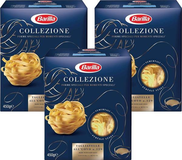 Barilla Tagliatelle Makarna 450 gr x 3 Adet - Image 1