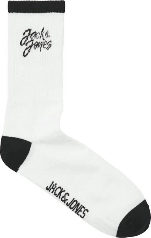 Jack&Jones 12252044 Jaccal Logo Tennis Sock Beyaz-Siyah - Image 1