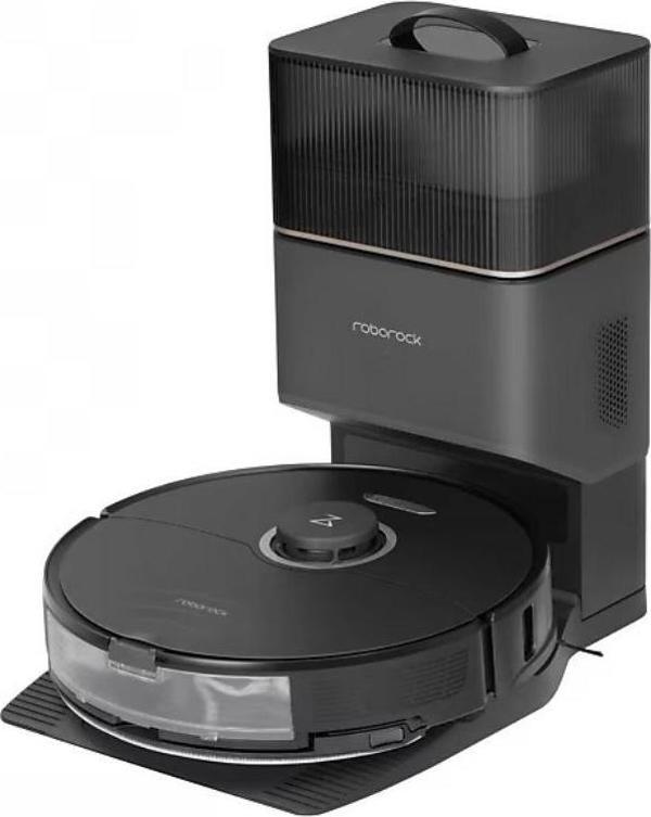 Roborock S8 Plus Siyah Çöp İstasyonlu Akıllı Robot Süpürge - Image 1
