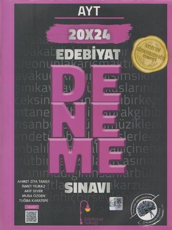 AYT Edebiyat 20 x 24 Deneme Sınavı Edebiyat Sokağı - Edebiyat Sokağı Yayınları - Image 1