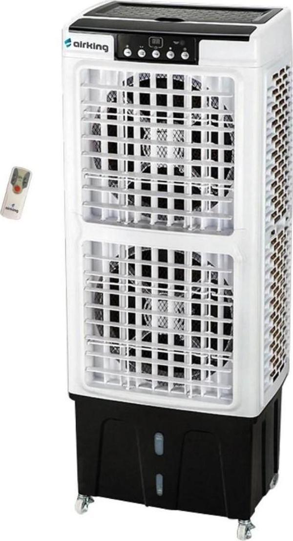 Airking Climax Portatif Gri-2235  Uzaktan Kumandalı Double Sulu Hava Soğutucu - Image 1