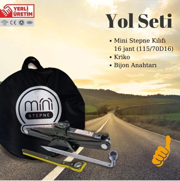 Mini Stepne Yol Seti ( Kılıfı Bijon Anahtarı Kriko) - Image 1