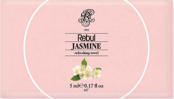Rebul Dökme Kolonyalı Mendil Jasmine Tekli 100 adet Cafe Otel - Image 1