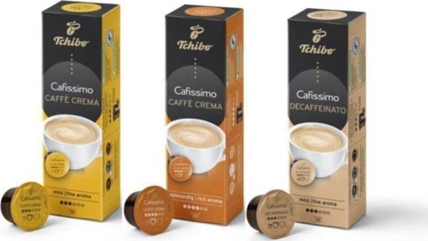 Tchibo 3'lü Set Crema Fine - Crema Rich - Decaffeinated Kapsül Kahve - Image 1