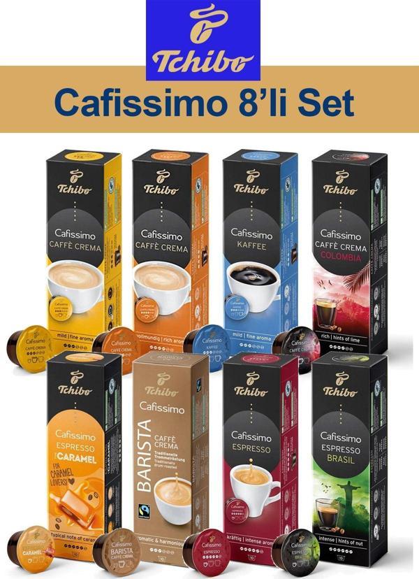 Tchibo Cafissimo 8'li Kahve Seti 8x10 v2 - Image 1