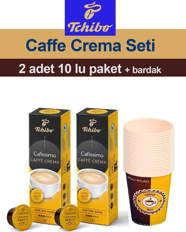 Tchibo Cafissimo Caffè Crema Fine Aroma 2x10 Adet Kapsül Kahve - Image 1