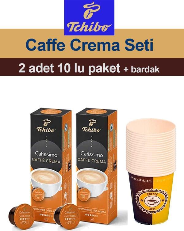 Tchibo Cafissimo Caffè Crema Rich Aroma 2x10 Adet Kapsül Kahve - Image 1